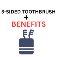 3 SIDED TOOTHBRUSH